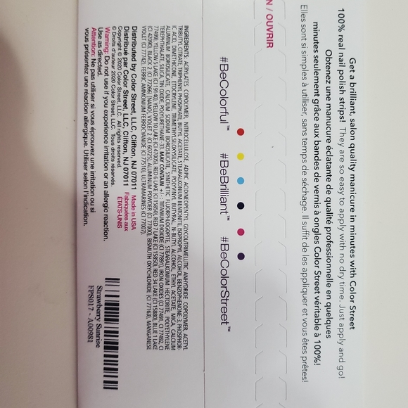 Color Street Pedicure Wraps - Picture 2 of 3